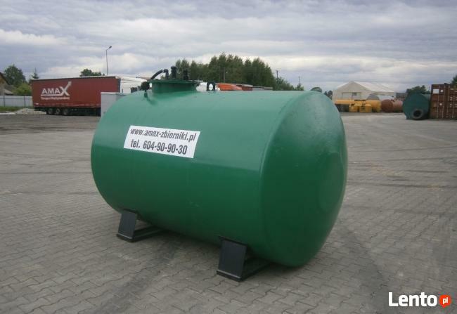 Zbiornik stalowy dwupłaszczowy poj. 5000L z dystrybutorem