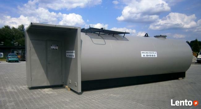 Zbiornik stalowy o poj. 26 000 L, na paliwo, olej napędowy