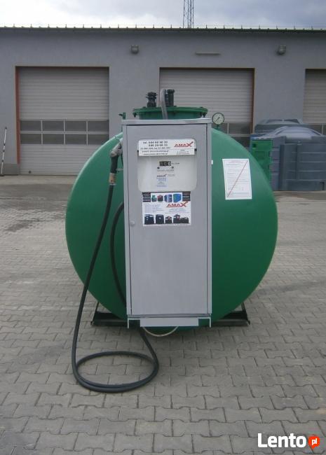 Zbiornik stalowy dwupłaszczowy poj. 5000L z dystrybutorem