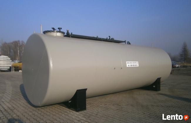 Zbiornik stalowy poj. 25 000L dwupłaszczowy na paliwo, ON