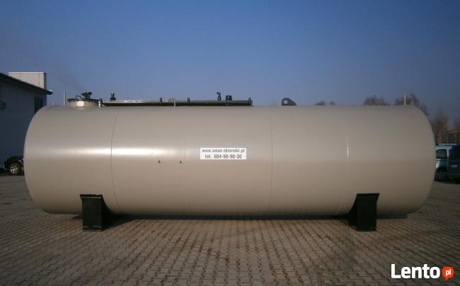 Zbiornik stalowy poj. 25 000L dwupłaszczowy na paliwo, ON