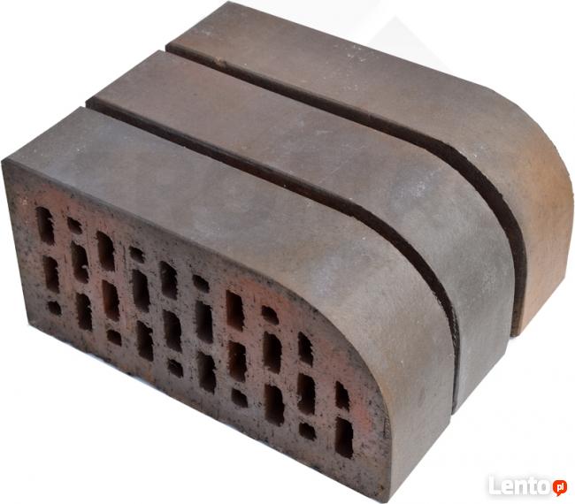 cegła JOPEK kształtka zaokrąglona DASZEK podmurówka