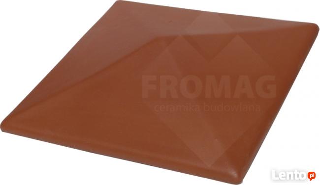 Kształtka 18x13 daszek podmurówkę CEGŁA klinkier FROMAG