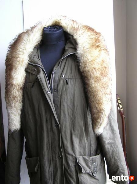 120 cm KOŁNIERZ OBSZYCIEnaturalne futro skóra