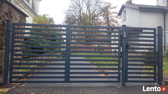 Brama skrzydłowa, brama dwuskrzydłowa, brama uchylna