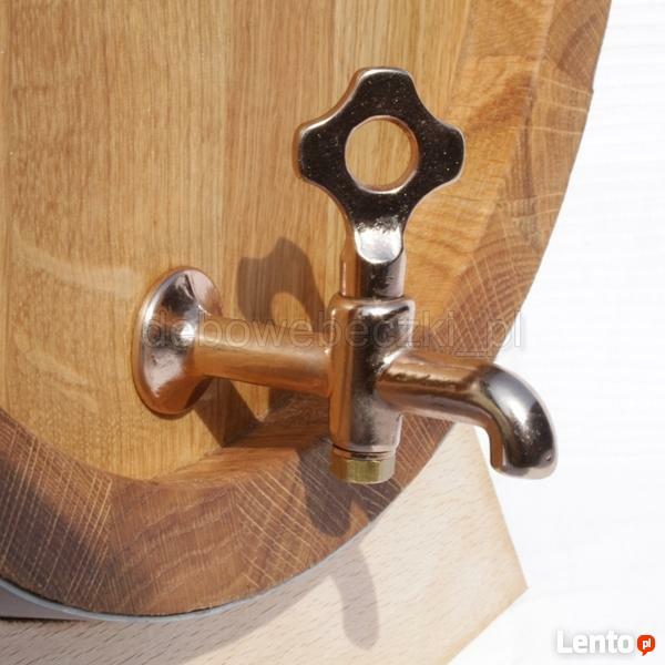 Beczka dębowa 5 litrów kran mosiężny W-wa Włochy