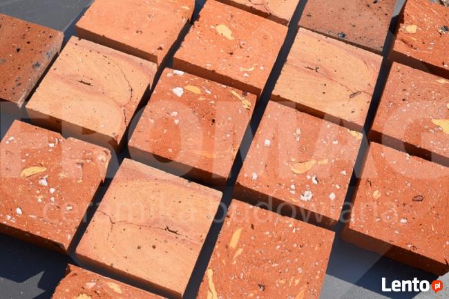 PODŁOGA ze starej cegły BRUK cięta cegła rozbiórkowa
