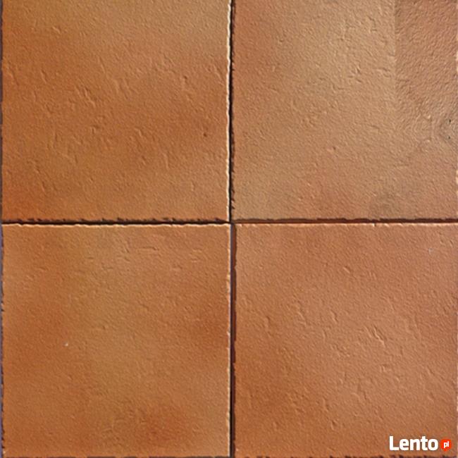 Białe płytki podłogowe RETRO cegła antyczna Miodowe KOSMO