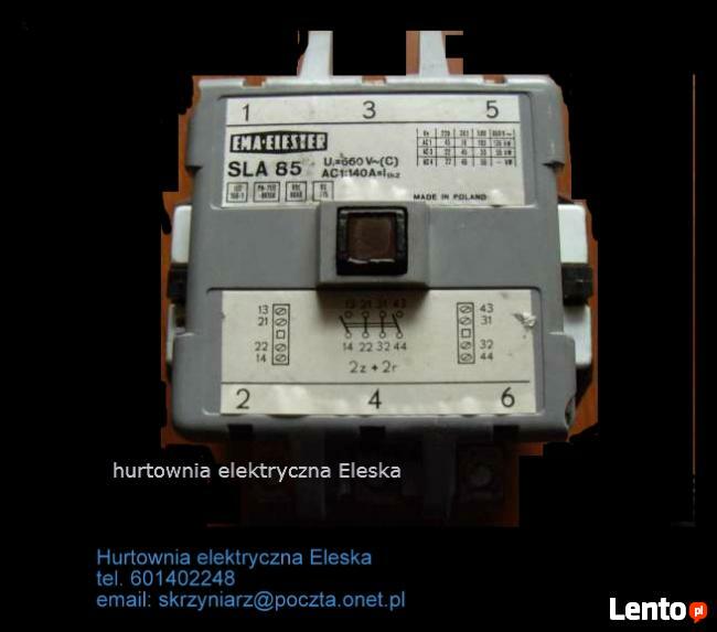 stycznik sla 7, sla 12, sla 16, sla 32, sla 63, sla 85