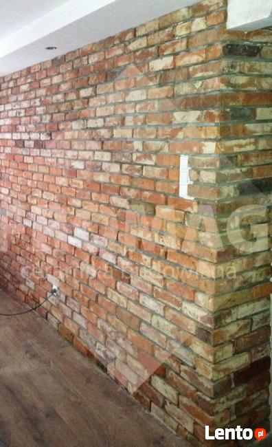 Narożniki ELEWACJA Z CEGŁY CIĘTEJ stara cegła