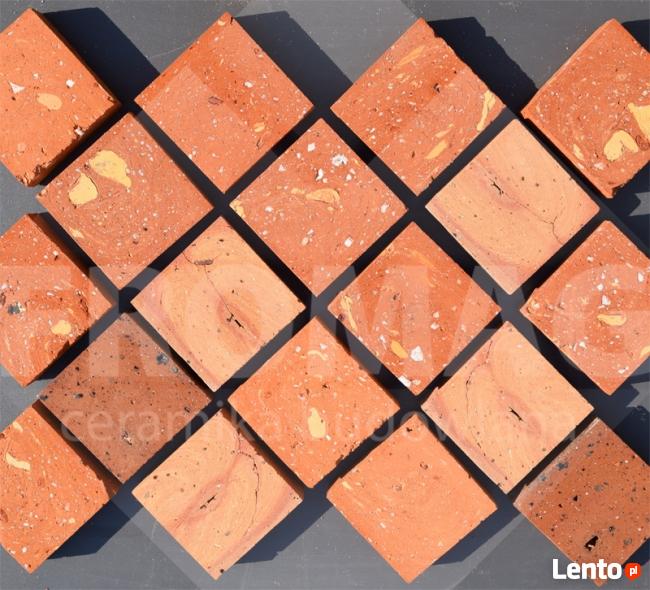 PODŁOGA ze starej cegły BRUK cięta cegła rozbiórkowa