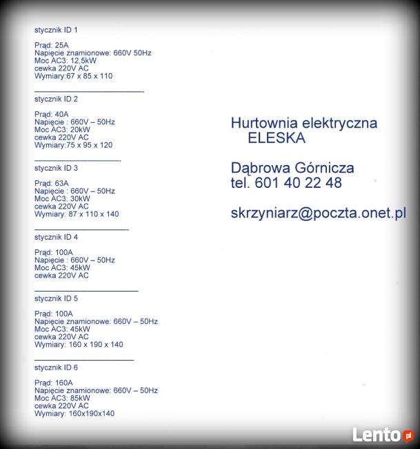 styczniki id DDR - Stycznik ID2 40A Stycznik ID2 GS 40A