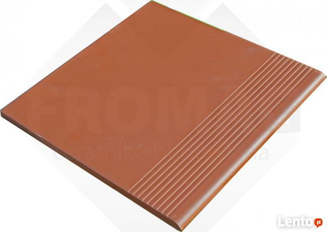 STOPNICA płytki KOSMO wiśnia PŁYTKI schodowe FROMAG