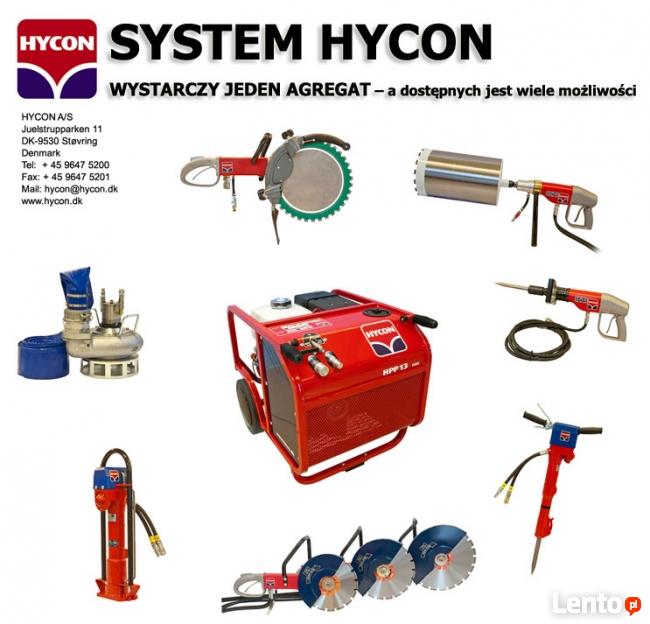 Narzędzia hydrauliczne duńskiej firmy HYCON