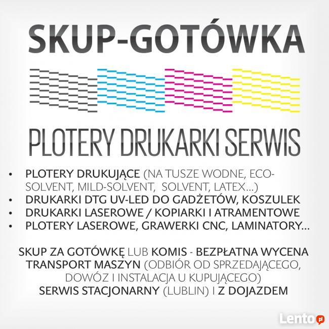 Masz ploter do sprzedania? Skup Gotówka Transport Cały Kraj