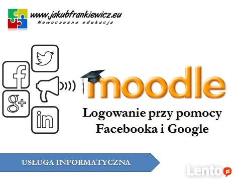 Moodle: Logowanie przy pomocy Facebooka i Google