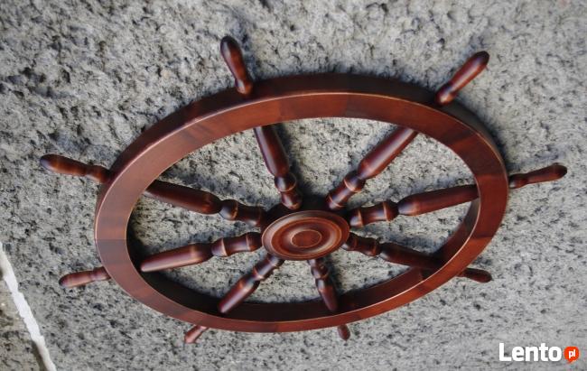 Piękne Koło sterowe malowane dekoracja prezent