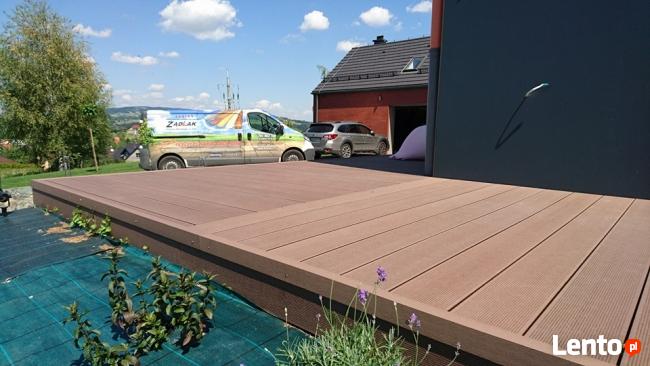 Podłogi drewniane cyklinowanie montaż deski schody tarasy