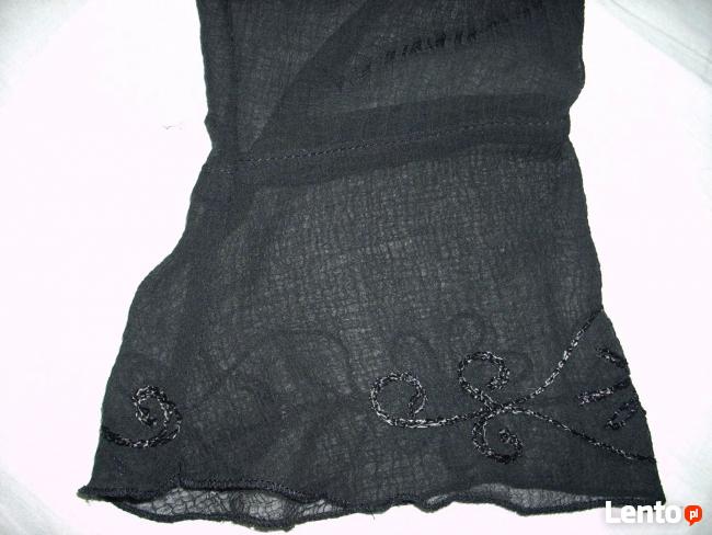 Tunika Zwiewna Lekka Haft Wizytowa Nowa 44 46