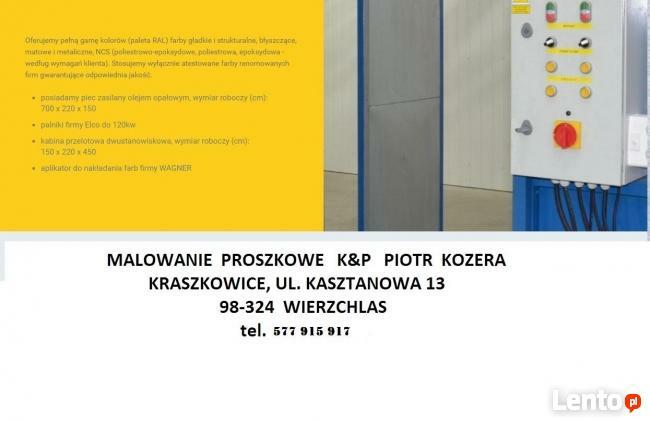 Xanti-malowanie proszkowe elementów metal. i konst. stal.