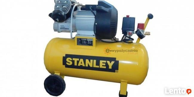 Kompresor olejowy 50L Stanley - wpożyczalnia Gdańsk