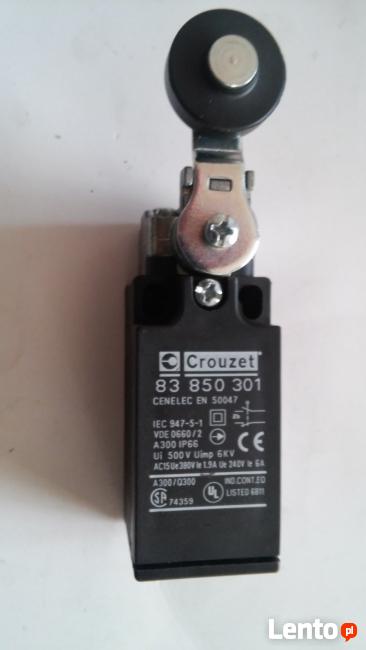 Wyłącznik krańcowy Crouzet 83 850 301