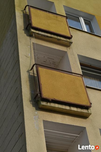 Siatka na ptaki przeciw gołębiom na balkon