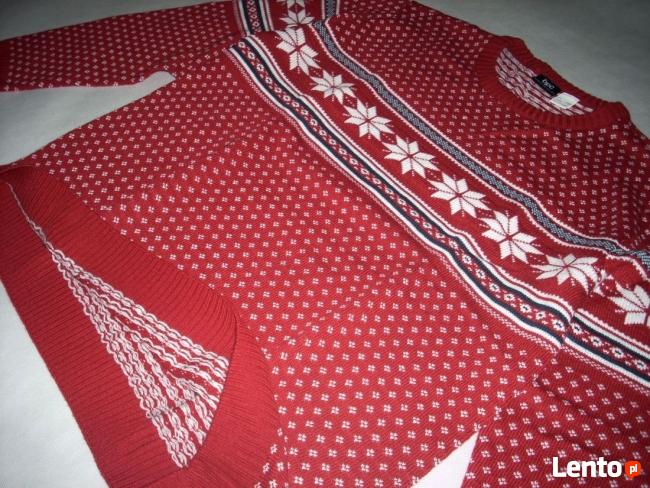 Piękny Sweter Męski Norweski Wzór NOWY 2XL 3XL