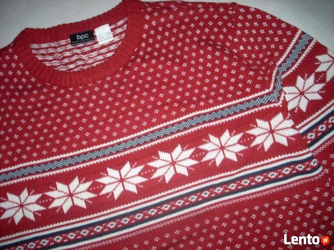 Piękny Sweter Męski Norweski Wzór NOWY 2XL 3XL