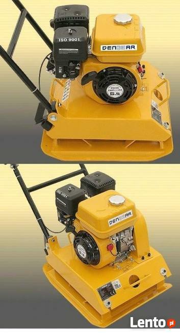 ZAGĘSZCZARKA SZEROKOPŁYTOWA 100 kg silnik 6,5 kM, 20 kN