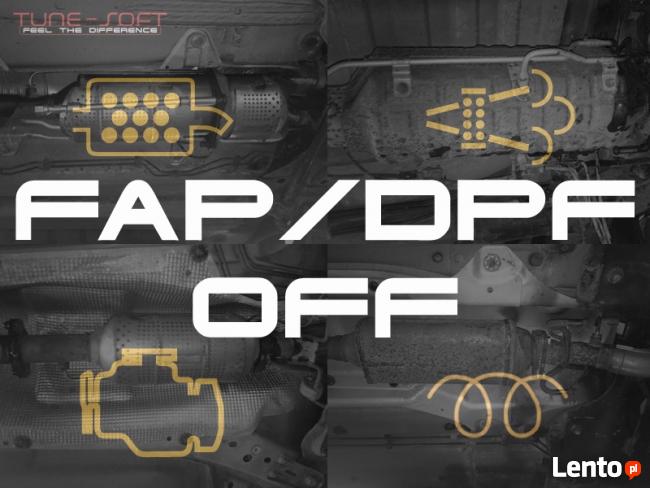 Usuwanie filtra cząstek stałych FAP / DPF