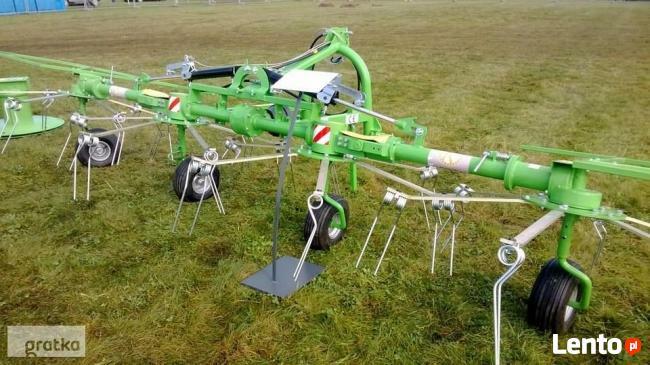 Przetrząsacz karuzelowy 4 wirnikowy KOWALSKI KUŹNIA 5,3 m