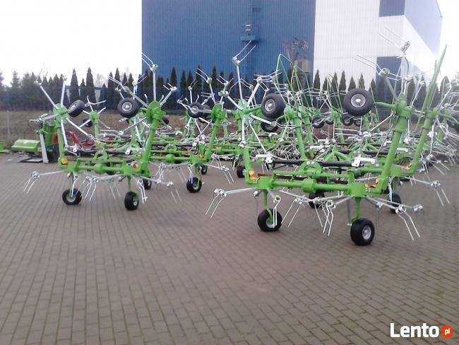 Przetrząsacz karuzelowy 4 wirnikowy KOWALSKI KUŹNIA 5,3 m