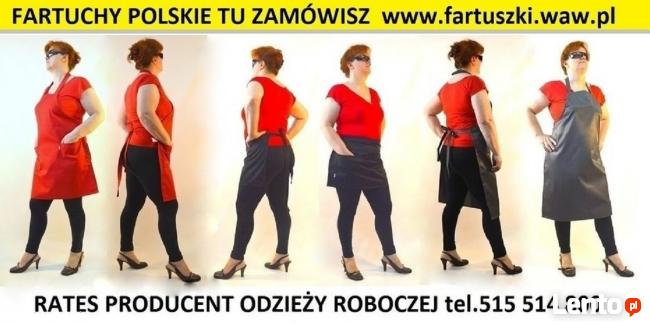 Ubrania robocze dla cukierników RATES Producent Odzieży