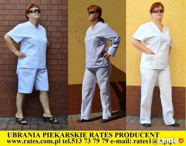 Ubrania robocze dla cukierników RATES Producent Odzieży