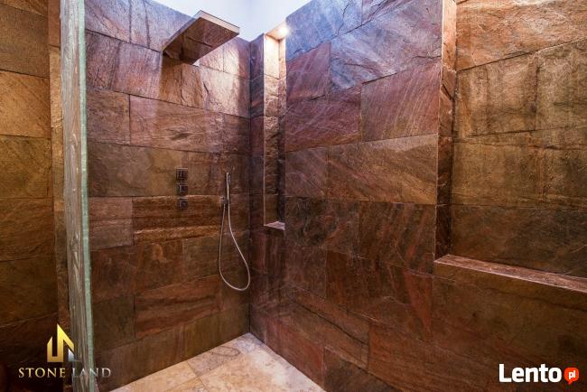 Kamień naturalny, miedziany łupek Copper, płytki 60x30cm