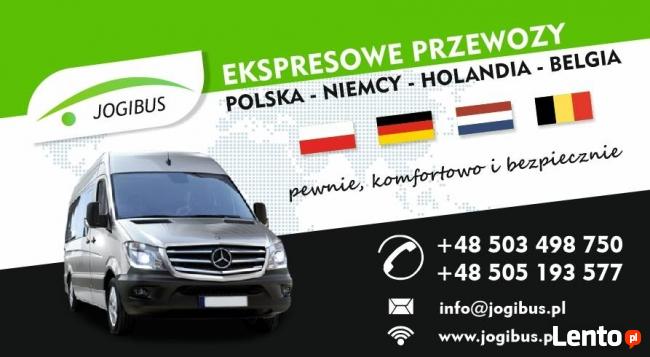 Busy do Niemiec, Holandii i Belgii