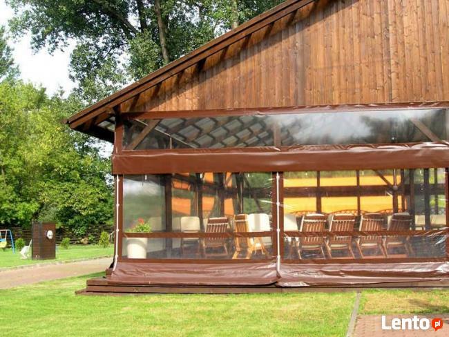 Zadaszenie na taras altanę Warszawa, plandeka kotara roleta