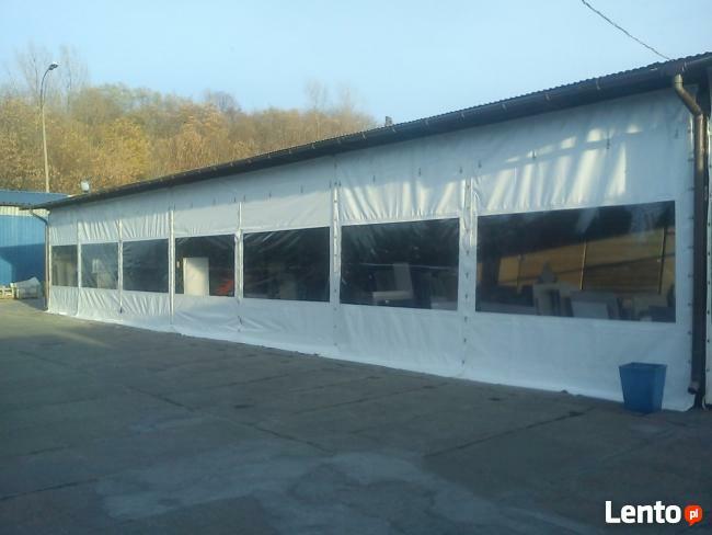 Zadaszenie na taras altanę Warszawa, plandeka kotara roleta