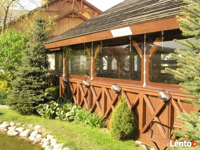 Zadaszenie na taras altanę Warszawa, plandeka kotara roleta