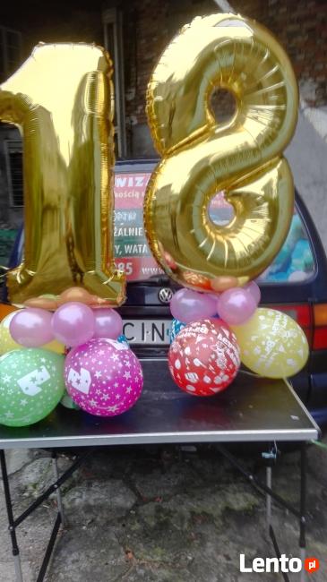 Napelnianie balonow helem