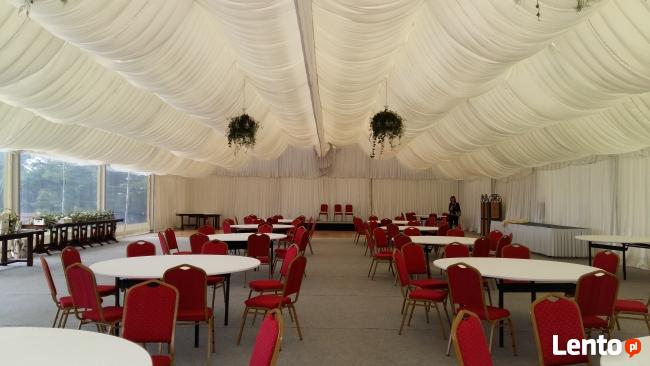 wynajem hal namiotowych, podłóg do hal, ławostołów AJDO