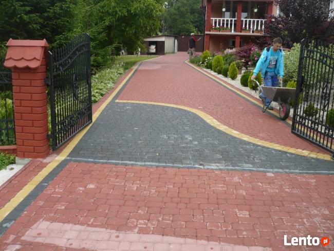 Układanie kostki brukowej,granitowej