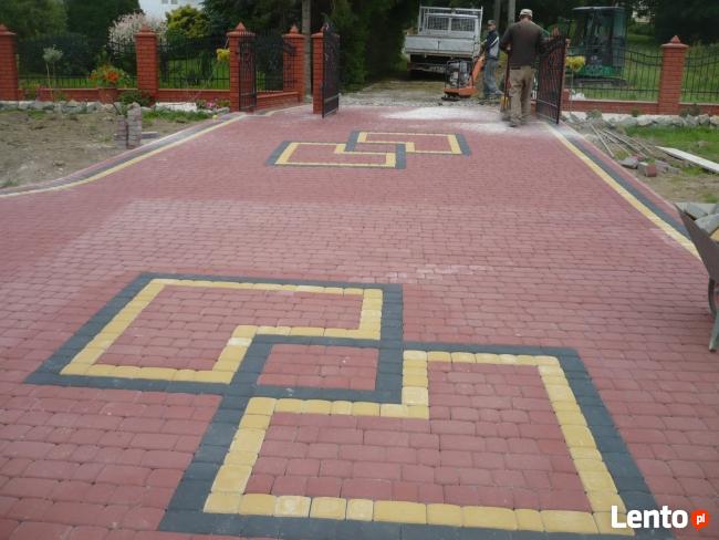 Układanie kostki brukowej,granitowej