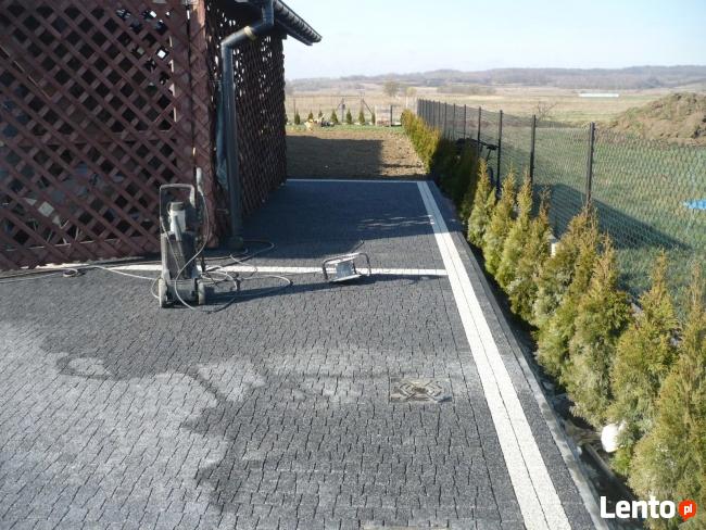 Układanie kostki brukowej,granitowej