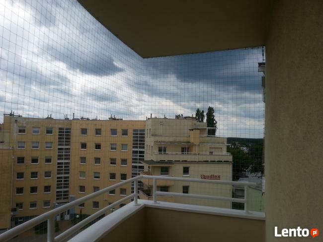 Siatka przeciw gołębiom na balkon - Poznań