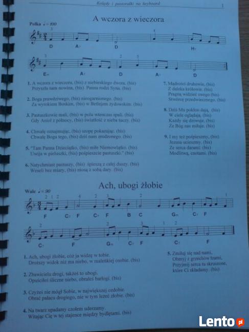 Kolędy i pastorałki -> nuty, akordy, słowa, podkłady