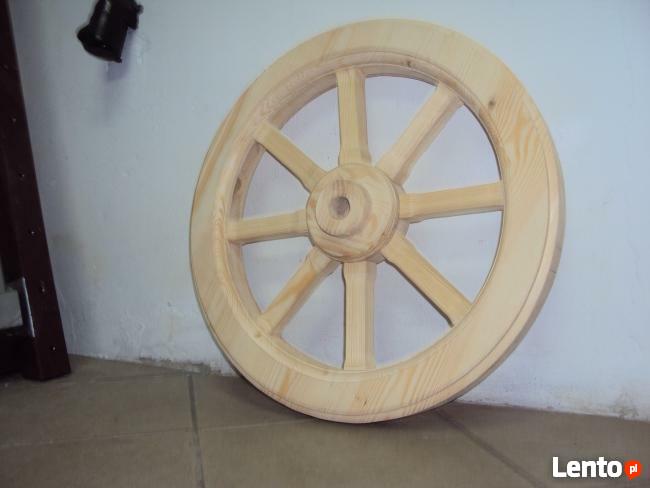 Koło drewniane