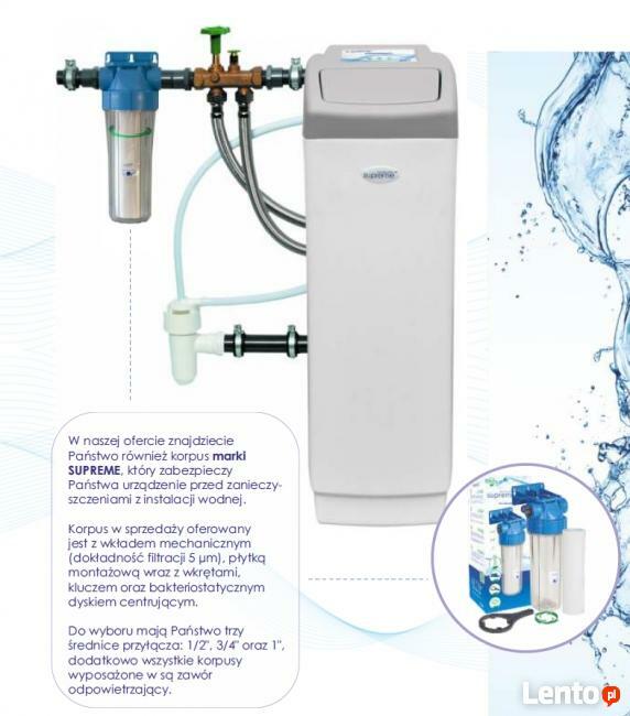 FILTRY DO WODY-ZMIĘKCZACZ Wody SUPREME SOFT 20 Filtry Wody