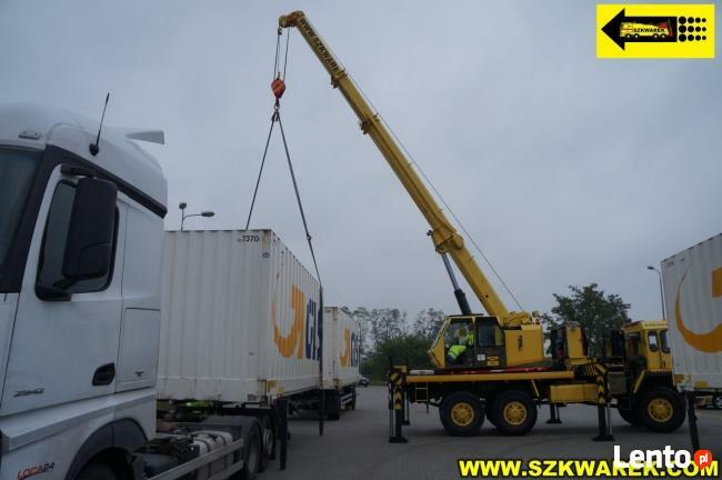 Usługi Dźwigowe Przeładunkowe - Słubice, Niemcy - SZKWAREK